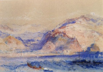 風景 Painting - 源田 ロマンチックな風景 ジョセフ・マロード ウィリアム・ターナー山